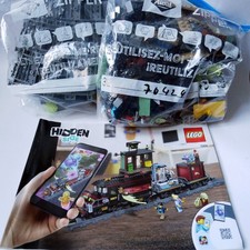 Lego 70424 Le train-fantôme + rails en plus, circuit train complet hidden side