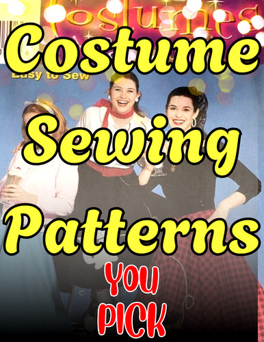 Costume sewing patterns - sewing,