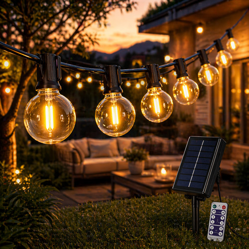Guirlande solaire led - led, g40