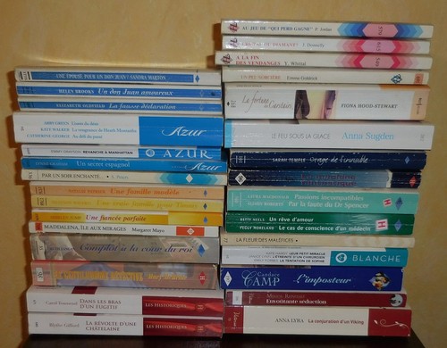 Lot livres harlequin - 30,