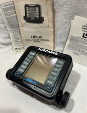Lowrance LMS-15  GPS Depth Finder ,with Instructions