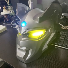 Ultraman&Zero LED Punk Masque Face Mask Cosplay Ultraman Headgear Halloween Prop