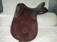 Selle australienne en cuir sans corne taille - 10"-22".