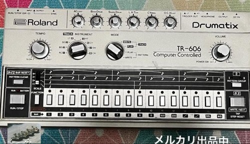 Roland 606 drumatix vintage - roland, tr-606