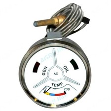 Thermomètre Pour Tracteurs Fordson Power Major Super Major.