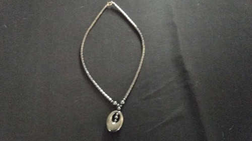 Collier hématite - en,