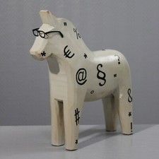 Katarina Brieditis x Ikea figurine de Cheval Dala "Stolle" 2001