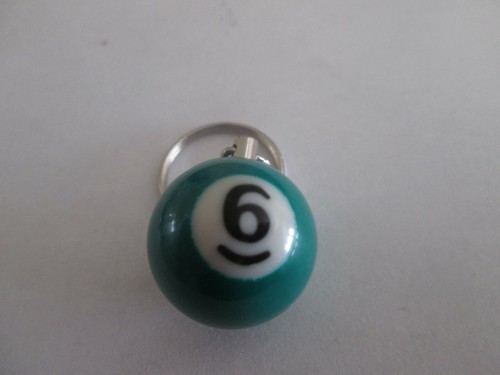 Porte clé boule billard 25 - clé,