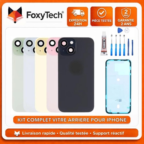 Kit vitre arrière pour iphone - vitre,