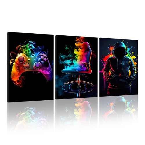 Pcs affiches gamer avec - pcs,