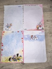 Diddl sheets, Diddlina set of 4 years 90-2000