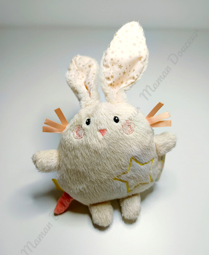 Peluche doudou hochet lilou - peluche/doudou,
