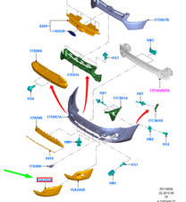 FORD TOURNEO CUSTOM Garniture