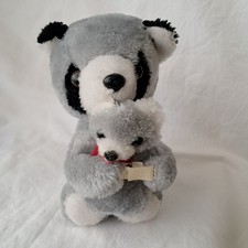 Peluche doudou raton laveur