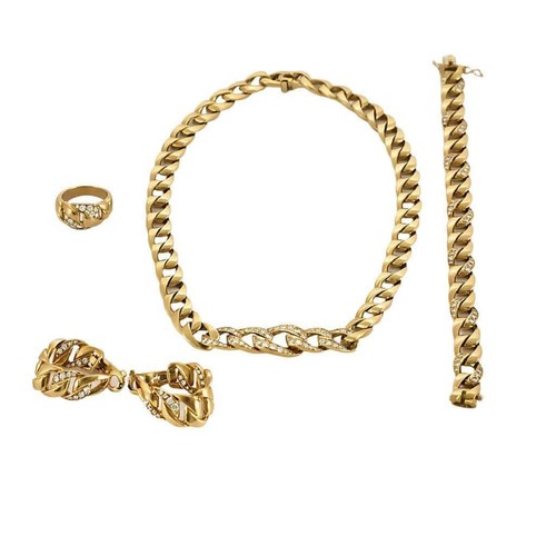 Cartier bergame parure en or - en,