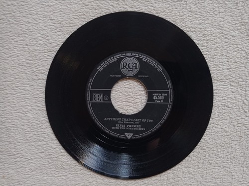 45t elvis presley with the - 7",
