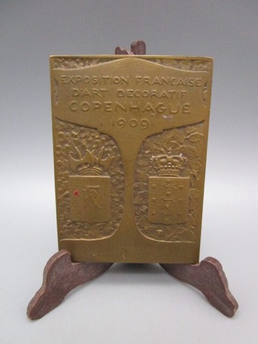 Plaque bronze vernier art - e.vernier,