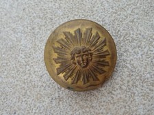 King's Bodyguard Officer Button 1814-1830 Restoration LA BELLE JARDENERIERE