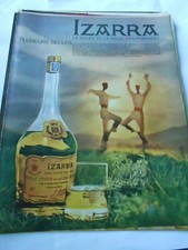 1963 Izarra the Sun and Snow of the Pyrenees Advertising