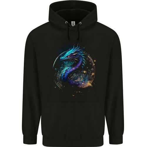 Hoodie pour homme dragon eau - dragon, d'eau