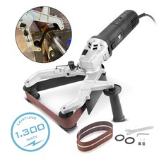 STAHLWERK Ponceuse à bande pour tubes 1.300 W Ponceuse à bande Ponceuse à bande