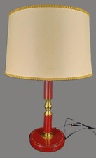 Lampe de salon rouge ROUX