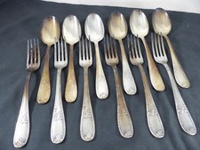 Lot 6 silver metal tableware
