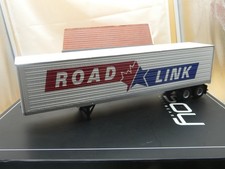 REMORQUE SEMI 2 ESSIEUX "ROAD LINK" CONTAINER N°43 1988  1/43éme IXO ALTAYA Neuf