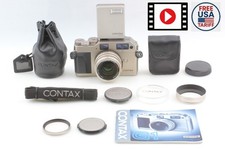 【MINT】Contax G1 35mm Rangefinder Film Camera Planar 45mm f2 Lens TLA140 Flash JP