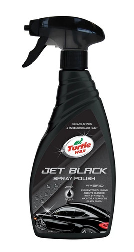 Turtle wax jet black spray - wax,