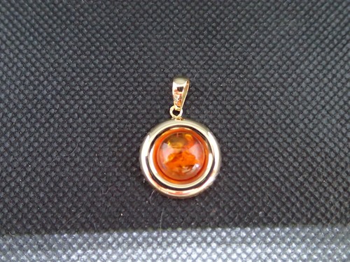 Pendentif jaune 750 - pendentif, or