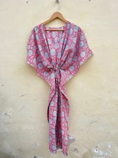 Robe Maxi Kaftan En Coton À