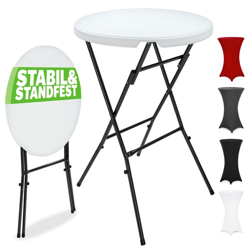 Table haute pliable - , avec