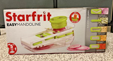 Starfrit Easy Mandoline Green With 5 Blades With Box Food Slicer Chopper