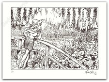 Affiche Sérigraphie Walthéry