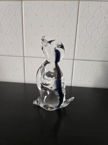 Oiseau cristal murano - en,