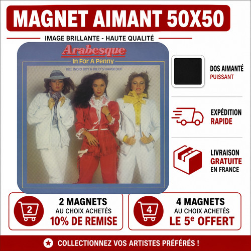 Magnet arabesque for - in, a