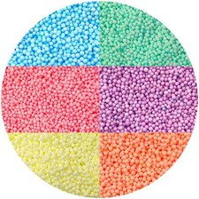 Small Pastel Foam Beads |
