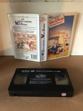 VHS Disney Les chefs d'oeuvre de Walt Disney