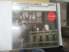 LP 33 T  Trompette et Orgue Telemann Douze Marches héroiques Haendel suite en ré
