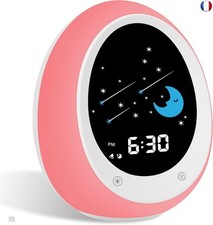 ANNNGUL Reveil Enfant éducatif Jour Nuit, Réveil Enfant Entraîneur de Sommeil po