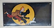 Plaque émaillée Tintin &