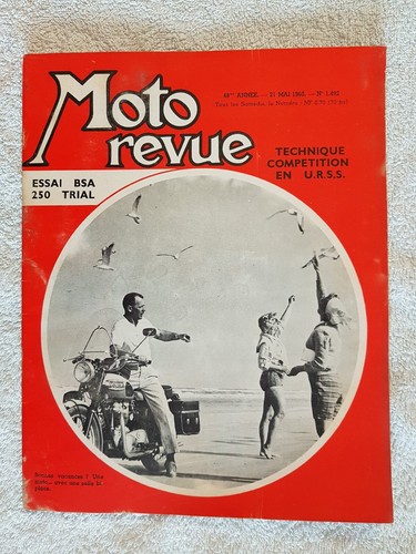 Moto revue 492 5 - n°1.492, 21/5/1960