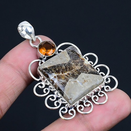 Pendentif bijoux argent - pendentif, en
