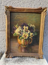 PEINTURE HUILE BOUQUET DE