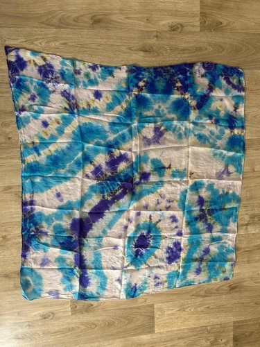 Foulard étole carré - , soie