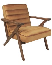 Fauteuil rétro velours - rétro,