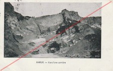 Carte postale ancienne - Namur Belgique - Vue d'une carrière