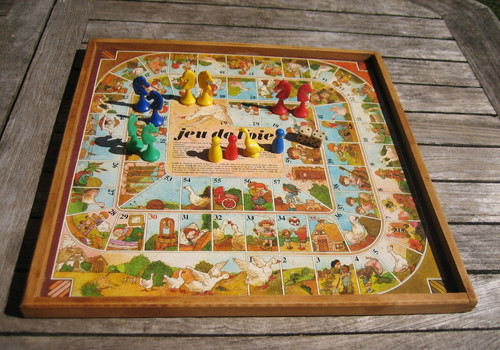 Ancien plateau jeu - plateau,