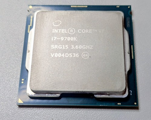 Intel core 9700k - core, i7-9700k